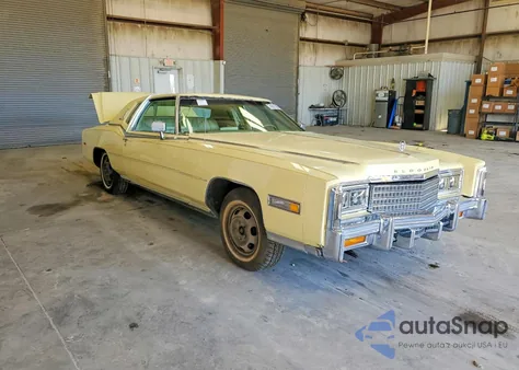 1978 Cadillac Eldorado from USA, damaged, VIN 6L47S8Q213868